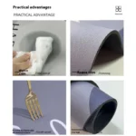 Diatomite Absorbent Mat: Non-Slip Kitchen & Bathroom Must-Have! - Image 6