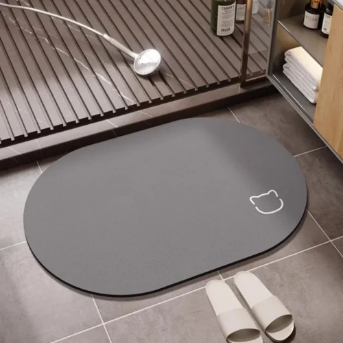 Persian Design Diatomite Non-Slip Mats for Home & Hotel