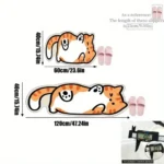 VIKAMA Fluffy Faux Fur Rug - Soft, Anti-Slip Home Essential - Image 2