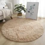 Supreme Softness! Chic Round Plush Rug for Modern Living - Image 4