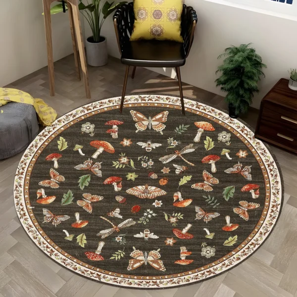 Stylish Persian Anti-Slip Carpet Mat for Home & Hotel Use