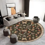 Stylish Persian Anti-Slip Carpet Mat for Home & Hotel Use - Image 5