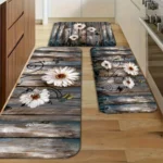 Stylish Anti-Slip Polyester Floor Mat for Every Space - Image 2