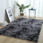 VIKAMA 40X60CM Silk Wool Rug Thickened Bedside Living Room Nursery Soft Home Decor Carpet Washable Dirt Repellent Mat - Image 6