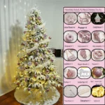 Luminous 7-8 Feet Decorative Light in White/Pink Colors - Image 2