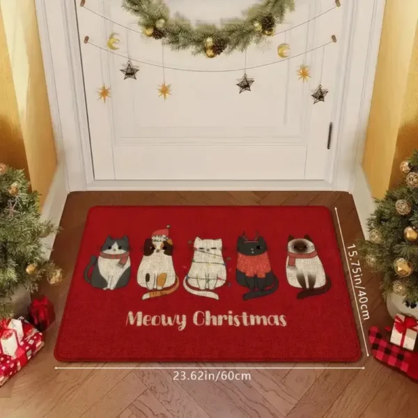 VIKAMA Cartoon Waterproof Door Mat for Home & Travel Use