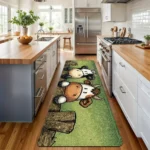 VIKAMA Plaid Polyester Rug - Fade Resistant for Home & Outdoor - Image 2