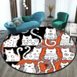 Persian Anti-Slip Floor Mat for Home & Hotel Comfort - Image 4
