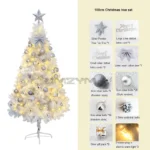 Luminous Christmas Tree Set - PVC Decor for Festive Joy - Image 4