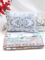 Elegant Floral Muslim Prayer Mat - Comfortable & Anti-Slip - Image 5