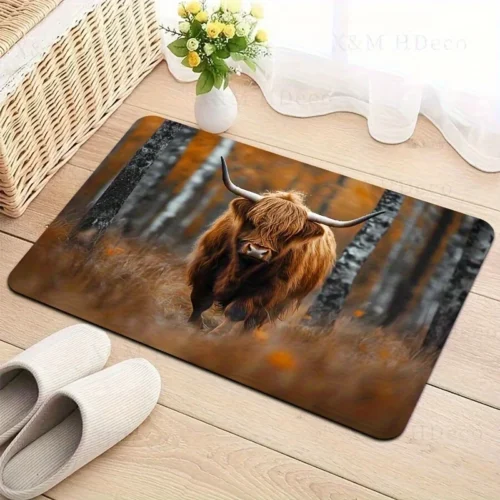 VIKAMA Persian Print Carpet - Soft, Waterproof & Non-Slip