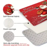 Elegant Anti-Slip Polyester Floor Mat for Home & Kitchen - Image 4
