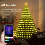 RGB Christmas Tree Star Lights with Remote Control Magic - Image 4
