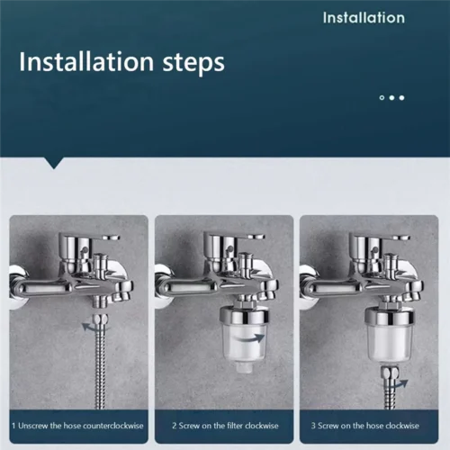 Universal Water Purifier Kit for Safe, Clean Showers
