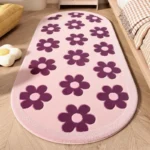 Customizable Modern Geometric Polyester Carpet for All Spaces - Image 3