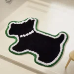 Unleash Style! Anti-Slip Animal Floor Mat. Washable & Safe.