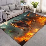 Vikama Persian Print Anti-Slip Mats for Home & Hotel Comfort - Image 3