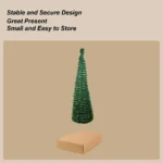 Foldable 5 ft Faux Christmas Tree for Effortless Holiday Cheer - Image 6