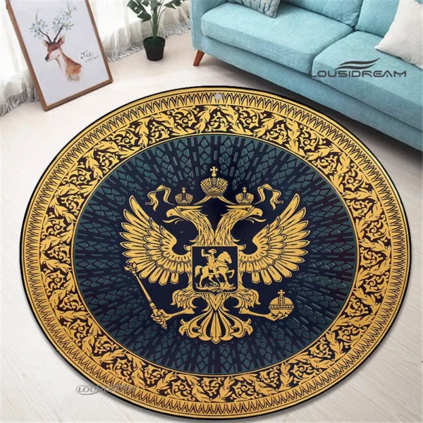 Vibrant Cartoon Area Rug for Home & Travel - Soft & Durable