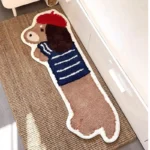 VIKAMA Cartoon Non-Slip Mat for Home & Travel - Soft & Stylish