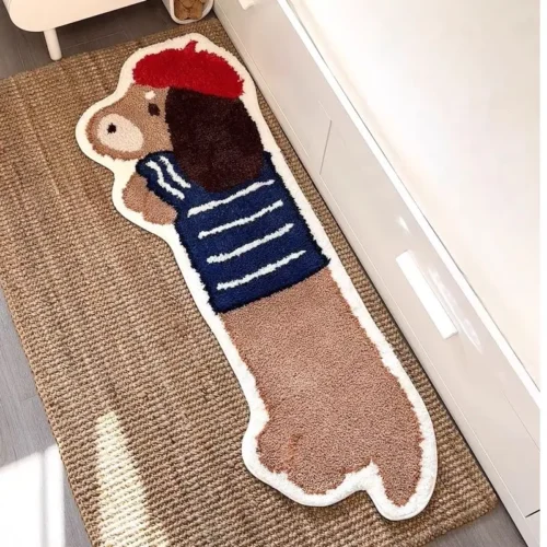 VIKAMA Cartoon Non-Slip Mat for Home & Travel - Soft & Stylish