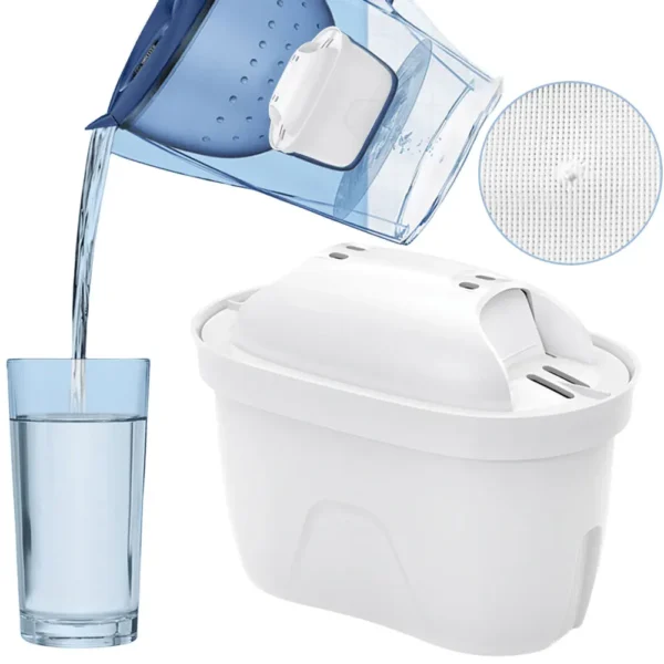 1-10PCS Water Filters Cartridge Reducing Limescale Chlorine Impurities Purifier Activate Carbon Water Filter for Kitchen