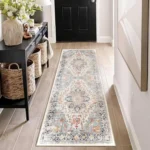 VIKAMA Bohemian-Style Rug Stain-Resistant and Non-Slip Entrance Hallway Doormat Kitchen Corridor Runner Home Decor Rug - Image 3