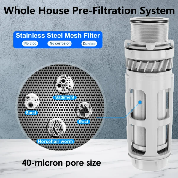 Revolutionary ALTHY Auto Flushing Water Filter System for Homes