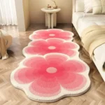VIKAMA Soft Warm Bedside Floor Mat Long Mat Rug For Bedroom Washable Waterproof Carpet For Live Room Sofa Carpet Home Decoration - Image 2