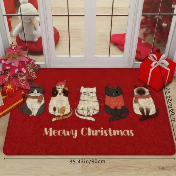 VIKAMA Cartoon Waterproof Door Mat for Home & Travel Use