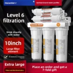 6 Stage Ultra Filtration Water Purifier for Home Kitchen Tap Direct Drinking Water Filter