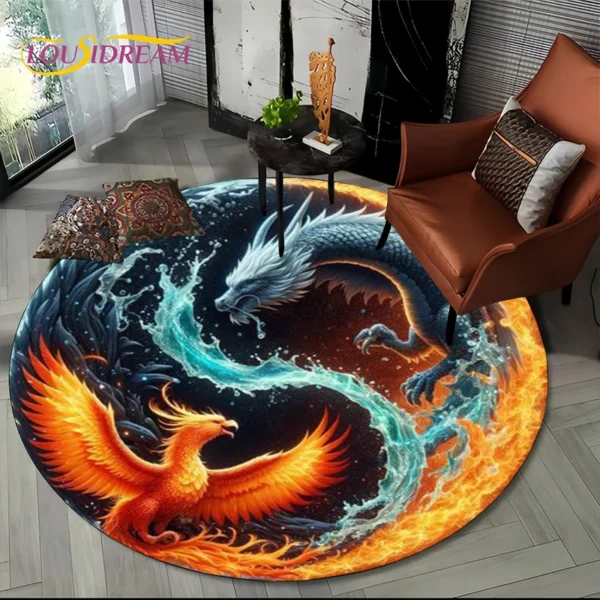 Vibrant Cartoon Area Rug - Soft, Durable & Easy to Clean!