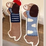 VIKAMA Cartoon Non-Slip Mat for Home & Travel - Soft & Stylish - Image 2