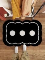 Charming Cartoon Rug: Washable, Anti-Slip & Ultra-Soft Home Mat - Image 6