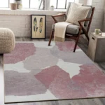 VIKAMA Scandinavian Light Luxury Upgraded Material Living Room Bedroom Kitchen Bathroom Thickened Stain-resistant Carpet Mat Rug - Image 4