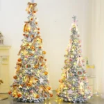 Snow Flocked Christmas Tree - 180 CM Holiday Decor - Image 3