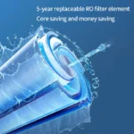 Xiaomi Water Purifier 1000G 2.65L/Min RO Reverse Osmosis Filter OLED Display Faucets Home Kitchen Direct Drinking - Image 4