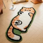 VIKAMA Fluffy Faux Fur Rug - Soft, Anti-Slip Home Essential - Image 5
