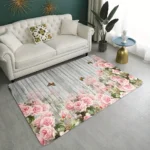 Stylish Waterproof Polyester Floor Mat for Home & Travel - Image 2
