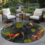 Vibrant 100% Polyester Printed Fabric - No Harmful Chemicals!