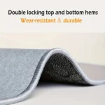 VIKAMA Plaid Polyester Rug - Fade Resistant for Home & Outdoor - Image 6