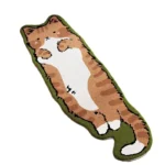 Cozy Cartoon Animal Carpet - Soft 100% Cotton Mat - Image 5