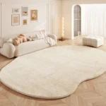 Custom Minimalist Polyester Rug - Soft, Washable & Non-Slip - Image 3