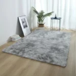 VIKAMA 40X60CM Silk Wool Rug Thickened Bedside Living Room Nursery Soft Home Decor Carpet Washable Dirt Repellent Mat - Image 5