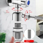 Premium Stainless Steel Water Purifier for Scale-Free Showers - Image 4