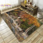 Customizable Waterproof Animal Pattern Floor Mat for Home Use