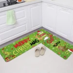 Elegant Anti-Slip Polyester Floor Mat for Home & Hotel Use - Image 3