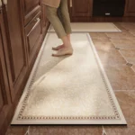 Vinyl Carpet for Kitchen Floor Mat Pvc Leather Waterproof Oil-proof Long Rug Plant Flower Home Decoration Non-slip Foot Mats - Image 2