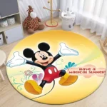 Cozy Anti-Slip Animal Print Rug for Home & Travel Use - Image 3