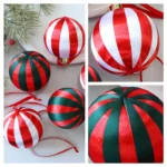 6 pcs Eco-Friendly Christmas Ball Set for Elegant Decor - Image 4
